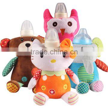 Stuffed plush toy USB baby feeding bottle warmer M6110301