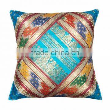 Sanganeri Design Brocade Cushion Cover Set