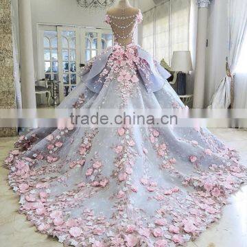 Wholesale Romantic Wedding Dress,wedding Gown, Bridal Gown AS 044 photo-2