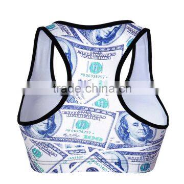 2015 Oeko Comfortable Quick Dry Breathable for Women Fitness Wear Lady's Sports Bra S131-69 photo-2