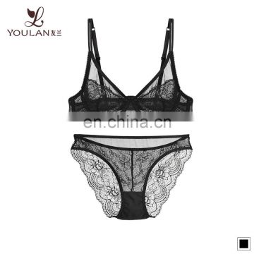 Hot Sale Fashion Lace Underwear Sets Sexy Bra and Panty Set