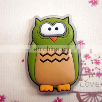 paris souvenir fridge magnet, night owl soft pvc fridge magnet