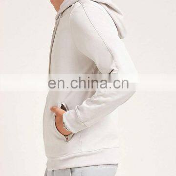 Wholesale Sports Style Casual Plain Blank Zip Up Hoodies For Men photo-2