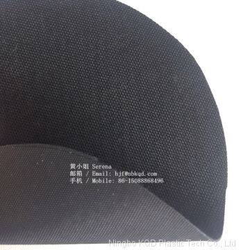 Black 500D Cordura Bonded Hypalon Fabric for Police Vest