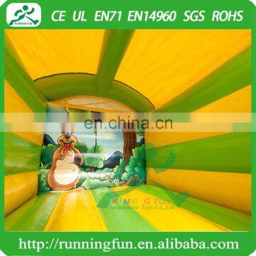 Indoor Mini Inflatable Jungle Bouncy House With Roof photo-3