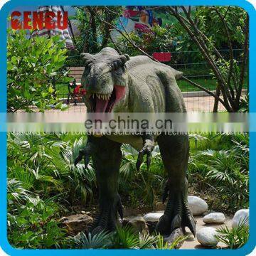 amusement park playground robotic dinosaur
