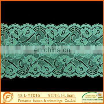 garments flower french elastic lace for wedding dressings