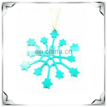 canton fair metal flower hanging ornaments for christmas