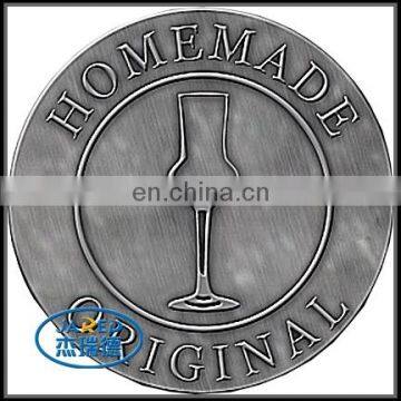 Custom Embossed Metal Top Sticker Bottle Liquor Printing Label Bottle Label photo-6