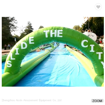 Interesting Summer Amusement Water Slide Inflatable Slip n Slide Water Slide the City photo-5