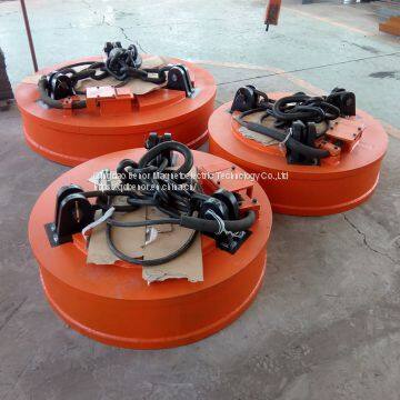 Circular Lifting Electro Magnet for Steel Scrap MW5-90L photo-3