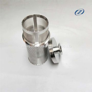 stainless steel basket filter