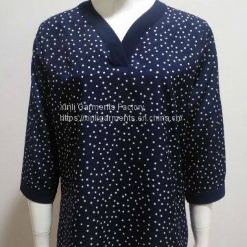 Contrast T-shirt SM057