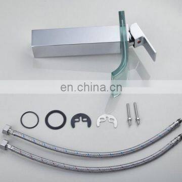 Bathroom 3 Color Changing LED Basin Faucet Water Powered Single Handle Mixer Tap photo-7