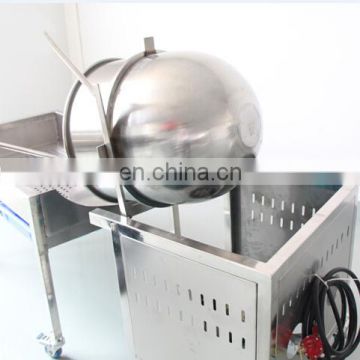 commerical stainless steel round popcorn making machine for sale