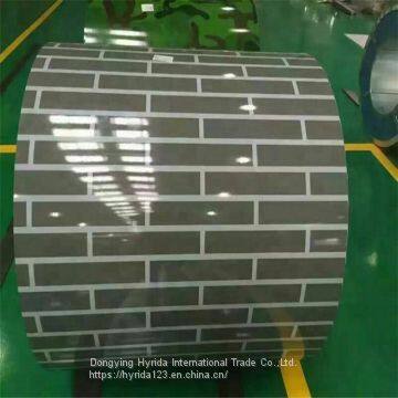 ППГИ с кирпичной и цветочной орнаментацией для внутренней отделки