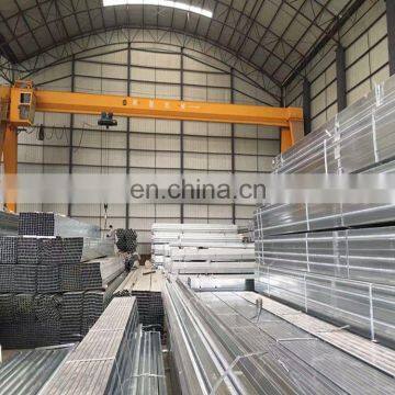 ERW mild structural welded black or HDG hot dipped galvanized square steel pipe with price