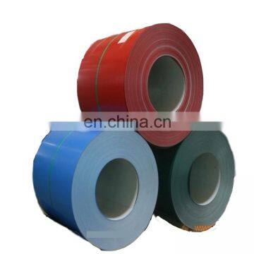 AISI ASTM Hot rolled prepainted galvanized G40 color coated steel sheet coil Z275