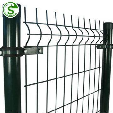 Europeguard wire mesh fence panels with post fencing