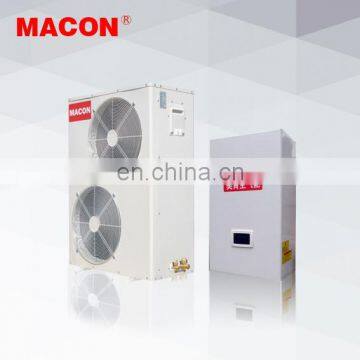 High COP heat pump air to water inverter split heat pump