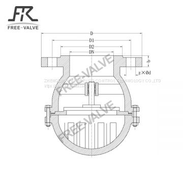 Stainless Steel Water Pump Pn10 Foot Valve