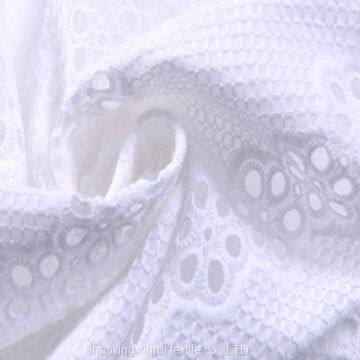 voile swiss guipure cotton lace dress fabric