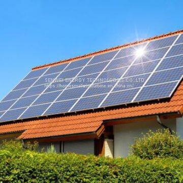 7kw Residential Solar Power Systems Setup for Home as Backup Alternative Energy