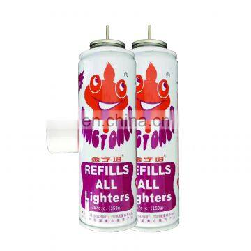 butane Lighter gas and lighter gas can and butane gas refill canister