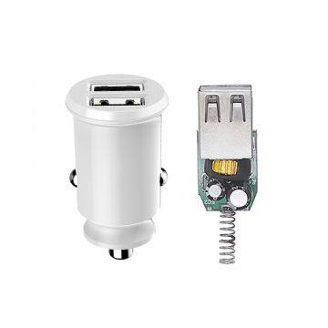 Tiensun PCBA Mini Fast Dual Port Car Charger Xiaomi Samsung Huawei