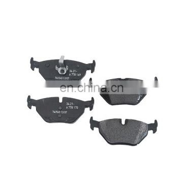 XYREPUESTOS AUTO PARTS Repuestos Al Por Mayor Auto Rear Brake Pads Set for BMW 320 D with OE Number 34216761239 M47n 204