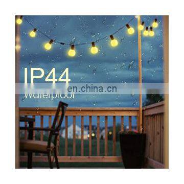 25FT 25 Pcs G40 LED Bulb Solar String Light Outdoor for Garden Patio Wedding photo-3