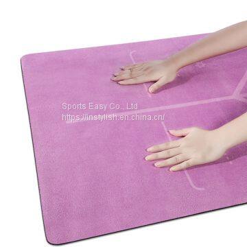 1.5mm Environment Protection Antislip Yoga Towel Printing Suede Mat Yoga photo-3