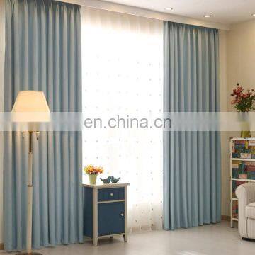 High quality custom made curtains drapes plain luxury curtains