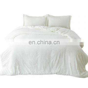 Chins Fashion Durable King Size Water Wash Cotton Bedding Duvet Cover Set For Hotel Home photo-4
