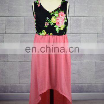 2019 Women Maix Dress Printing Stitching Mother Daughter Matching Dress (this Link for WOMAN) photo-4