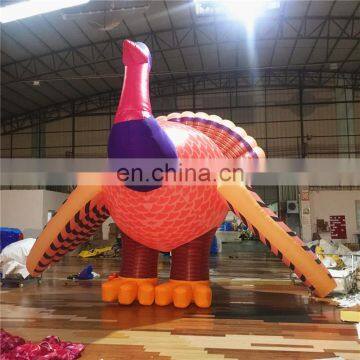 Outdoor Giant Advertising Activity Inflatable Turkey Cartoon Model For Thanksgiving Event Party photo-5