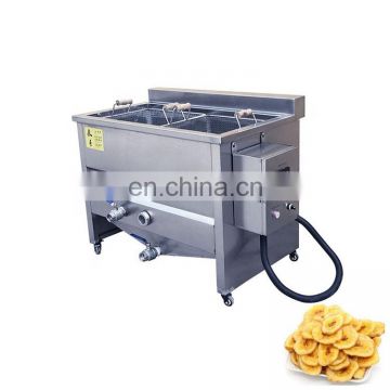 commercial double tank electric heating potato chips falafel deep fryer