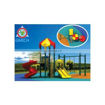 High Quality LLDPE Plastic Material Playground Equipment for Mcdonalds Restaurants photo-2