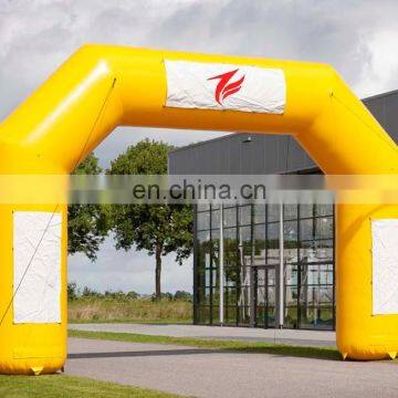 outdoor air sealed inflatable arch balloon wtih movable printing for rental