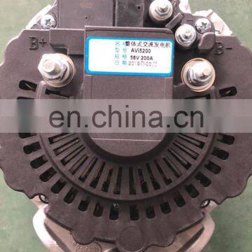 Chinese Factory Supply 56v 200a Alternator With Regulator Alternators for Generators 15kw Alternator