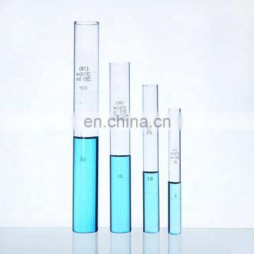 Boro Glass Colorimetic Tube With Glass Hollow Stopper photo-3