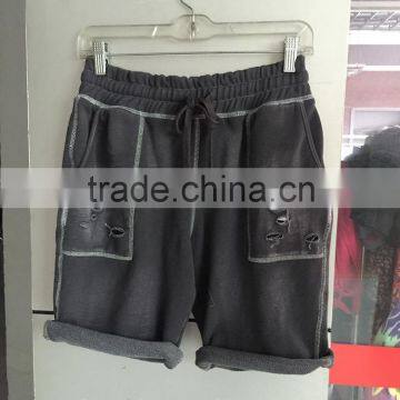 women ripped hole pants OEM