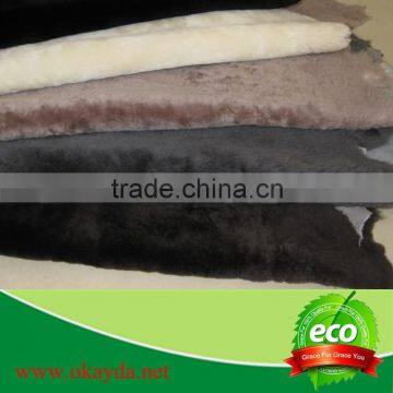 2015 Hot Sale Soft Sheepskin Lining for Boots Soft Sheepskin Jacket Lining photo-3