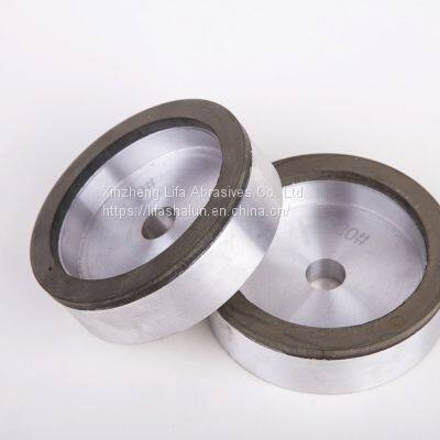 Resin bond diamond grinding wheel grinding tungsten steel high alumina porcelain type high efficiency good self-sharpening cup