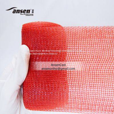 Surgical Products Water Cured Polyester Cast Bandage/Fiberglass Cast Tape for Orthopedic Fracture