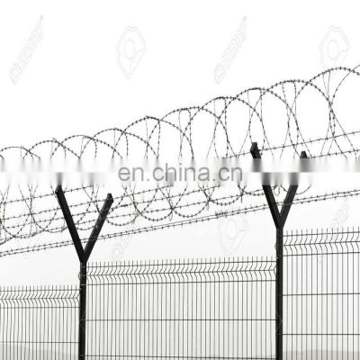 Not Coated Low Carbon Steel Highway Fence Post  Fence Panels Fence