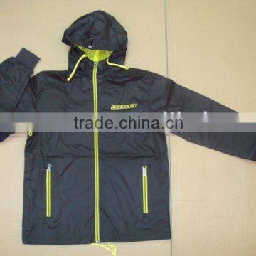 MOQ 600 PCS men nylon outdoor windbreaker jackets