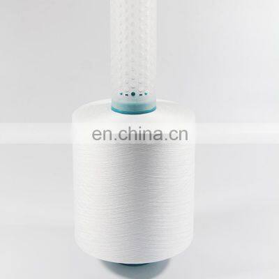 Best Selling Dope Dyed Yarn 150d/288f 300d/576f Microfiber Polyester Dty Yarn With Dyeing Cone Bobbin photo-3