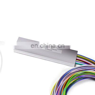 1x2 1x4 1x8 1 1x12 1x24 1x16 1x32 Steel Tube Bare Fiber Optic PLC Splitter With LC Connector photo-2