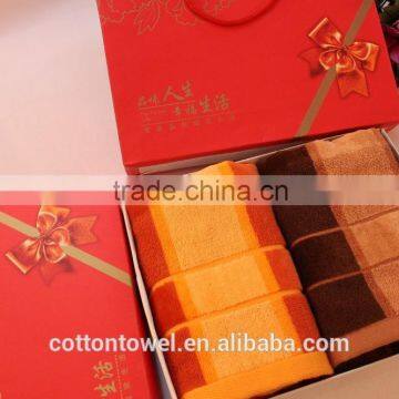 Two Towels in a Gift Box ,soft Water Absorption Couples Towels photo-3